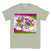 Matcha LGBTQ Dabbbing Unicorn And Rainbow Tumbler Classic Tee - BundleAndBundleShop