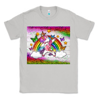 Moon Dust LGBTQ Dabbbing Unicorn And Rainbow Tumbler Classic Tee - BundleAndBundleShop