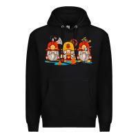 Black firefighter gnomes Premium Hoodie - Zillion Design Studio