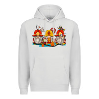 Dove Grey firefighter gnomes Premium Hoodie - Zillion Design Studio