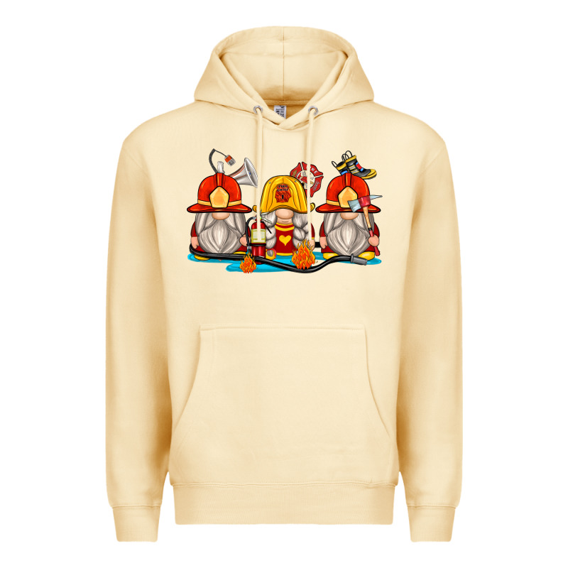 Firefighter Gnomes Premium Hoodie by Zillion Design Studio | Teevron