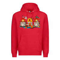Red firefighter gnomes Premium Hoodie - Zillion Design Studio