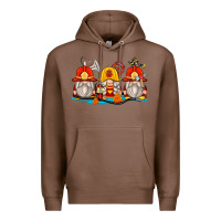 Chestnut firefighter gnomes Premium Hoodie - Zillion Design Studio