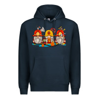 Navy firefighter gnomes Premium Hoodie - Zillion Design Studio