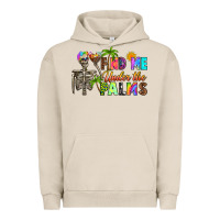 Pigment French Oak find me under the palms Urban Hoodie - RanaPortraitStore