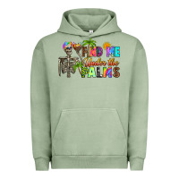 Pigment Oil Green find me under the palms Urban Hoodie - RanaPortraitStore