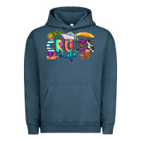Pigment Midnight Navy cruise life Urban Hoodie - RanaPortraitStore