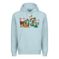 Blue Mist german shepherd dog coffee cups Premium Hoodie - texasbilliewilder