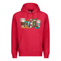 Cardinal german shepherd dog coffee cups Premium Hoodie - texasbilliewilder