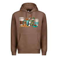 Chestnut german shepherd dog coffee cups Premium Hoodie - texasbilliewilder