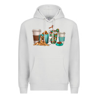 Dove Grey german shepherd dog coffee cups Premium Hoodie - texasbilliewilder
