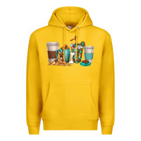 Lemon german shepherd dog coffee cups Premium Hoodie - texasbilliewilder