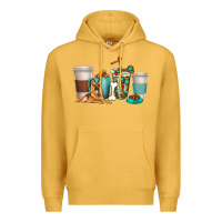 Mustard german shepherd dog coffee cups Premium Hoodie - texasbilliewilder