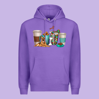 Premium Hoodie german shepherd dog coffee cups