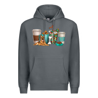 Rock german shepherd dog coffee cups Premium Hoodie - texasbilliewilder
