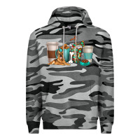 Slate Camo german shepherd dog coffee cups Premium Hoodie - texasbilliewilder