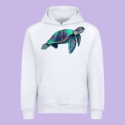 Turtle Urban Hoodie Designed By Ranaportraitstore