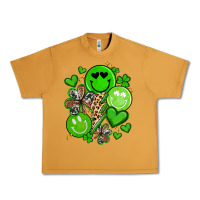 Peanut Butter st patrick's day green smile Urban Heavy Tee - Artiststas