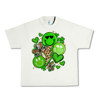 Pistachio st patrick's day green smile Urban Heavy Tee - Artiststas