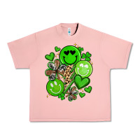Salmon st patrick's day green smile Urban Heavy Tee - Artiststas
