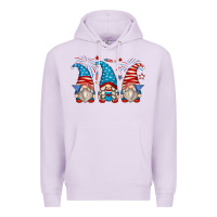 Lilac fourth of july gnomes Premium Hoodie - Zillion Design Studio