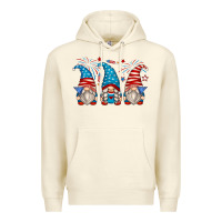 Sandshell fourth of july gnomes Premium Hoodie - Zillion Design Studio