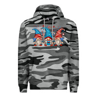 Slate Camo fourth of july gnomes Premium Hoodie - Zillion Design Studio