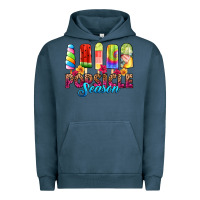 Pigment Midnight Navy popsicle season Urban Hoodie - RanaPortraitStore