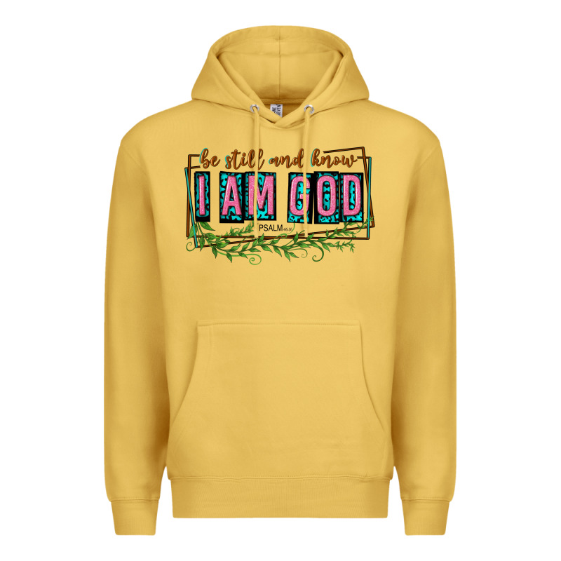 Be Still And Know That I Am God Premium Hoodie by texasbilliewilder | Teevron