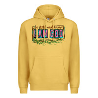 Antique Gold be still and know that i am god Premium Hoodie - texasbilliewilder