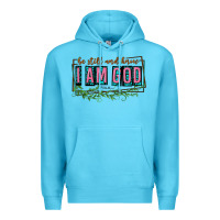 Ocean Blue be still and know that i am god Premium Hoodie - texasbilliewilder