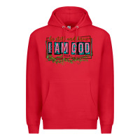 Red be still and know that i am god Premium Hoodie - texasbilliewilder