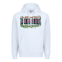 White be still and know that i am god Premium Hoodie - texasbilliewilder