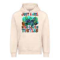 Sandshell just a girl who loves turtles Urban Hoodie - RanaPortraitStore