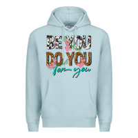 Blue Mist be you do you for you Premium Hoodie - texasbilliewilder