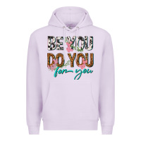 Lilac be you do you for you Premium Hoodie - texasbilliewilder