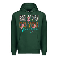 Sports Green be you do you for you Premium Hoodie - texasbilliewilder