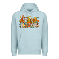 Blue Mist fall gnomes Premium Hoodie - Zillion Design Studio