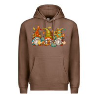 Chestnut fall gnomes Premium Hoodie - Zillion Design Studio