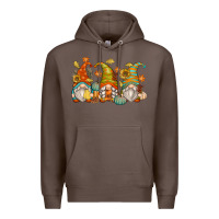 Coffee fall gnomes Premium Hoodie - Zillion Design Studio