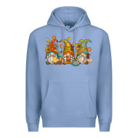 Colony Blue fall gnomes Premium Hoodie - Zillion Design Studio
