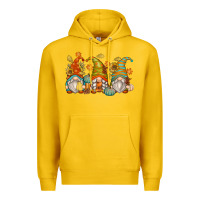 Lemon fall gnomes Premium Hoodie - Zillion Design Studio