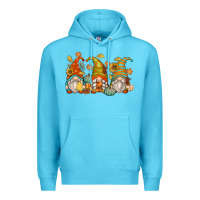 Ocean Blue fall gnomes Premium Hoodie - Zillion Design Studio