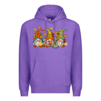 Purple fall gnomes Premium Hoodie - Zillion Design Studio