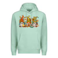 Seafoam fall gnomes Premium Hoodie - Zillion Design Studio