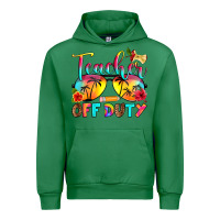 Emerald teacher off duty Urban Hoodie - RanaPortraitStore