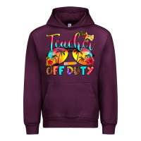 Mauve Wine teacher off duty Urban Hoodie - RanaPortraitStore