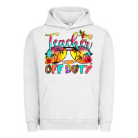Pigment Lunar Rock teacher off duty Urban Hoodie - RanaPortraitStore