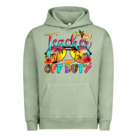 Pigment Oil Green teacher off duty Urban Hoodie - RanaPortraitStore
