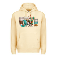 Pina Colada beagle dog coffee cups Premium Hoodie - texasbilliewilder